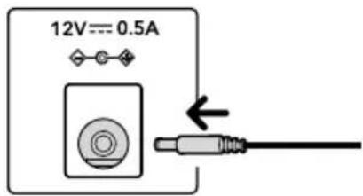 SONORO Platinum SO2000 - Anschlieben des Netzteils - 1