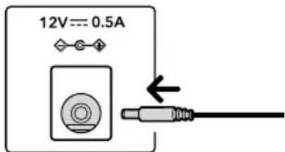 SONORO Platinum SO2000 - Connecting the AC adapter - 1