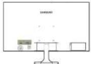 SAMSUNG S27F350FHE - 使用D-SUB纖線連接（類比類型） - 4