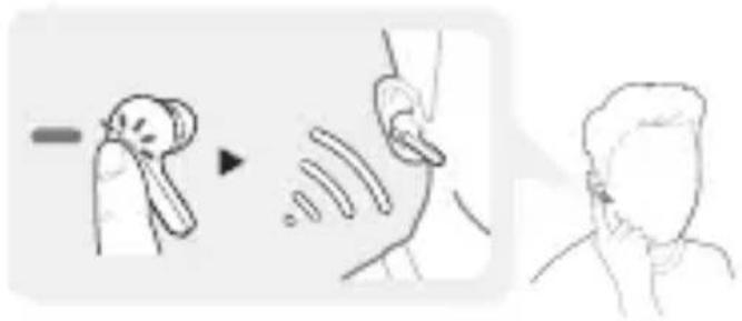 LG Tone Free HBSFN7 - Poslusajte okoliški zvok (LAS) - 1
