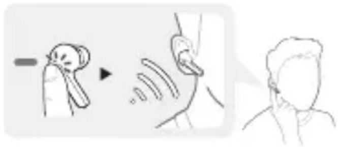 LG Tone Free HBSFN7 - Počúvanie okolitého zvuku (LAS - Listen to the Ambient Sound) / Aktívné potlačenie hluku (ANC - Active Noise Cancellation) - 1