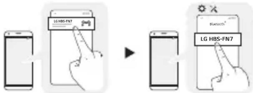 LG Tone Free HBSFN7 - Szybkie parowanie - 2