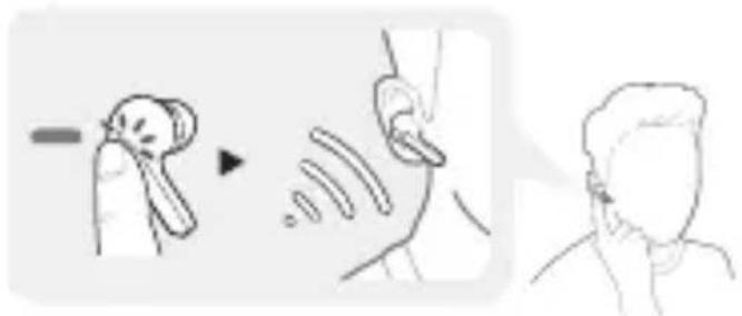 LG Tone Free HBSFN7 - Slušajte ambijentalni zvuk (LAS) - 1