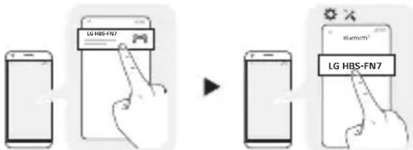 LG Tone Free HBSFN7 - Брзо спарување - 2