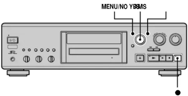 SONY MDSJA333ES - Marking track numbers while recording (Track Marking) - 1