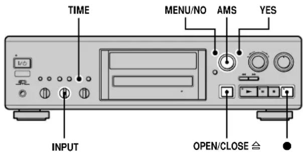 SONY MDSJA333ES - Conseils pour l'enregistrement - 1