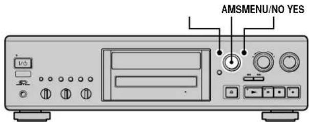 SONY MDSJA333ES - Switching the bit length - 1