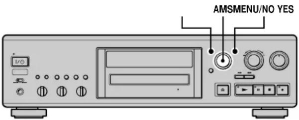 SONY MDSJA333ES - Selection du nombre de bits - 1