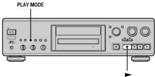 SONY MDSJA333ES - Playing tracks in random order (Shuffle Play) - 1