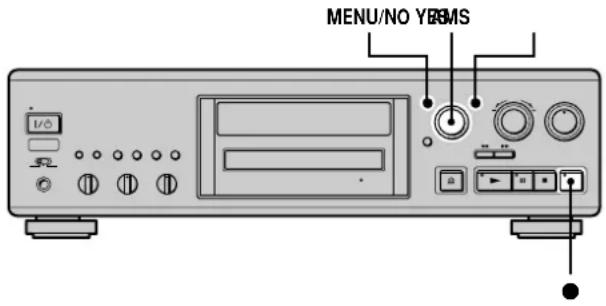 SONY MDSJA333ES - Inscription des numérodes plaque à l'enregistrement (marquagedes plages) - 1