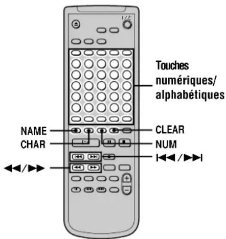 SONY MDSJA333ES - Titrage d'une plage ou d'un MD (NAME) - 2