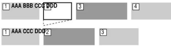 SONY MDSJA333ES - Example: Erasing the second track (BBB) - 1