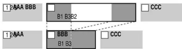 SONY MDSJA333ES - Example: Erasing portion "B2" of the second track - 1