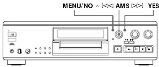 SONY MDSJA555ES - Combining Recorded Tracks (Combine Function) - 2