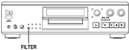 SONY MDSJA555ES - Écoute avec des sonorités différentes (filtre numérique) - 1