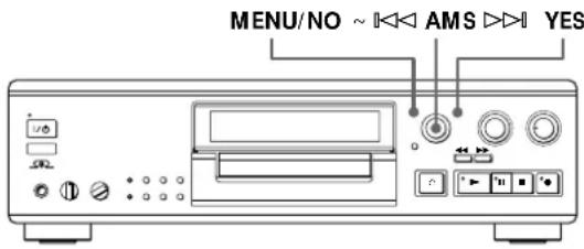 SONY MDSJA555ES - Erasing Recordings (Erase Function) - 1