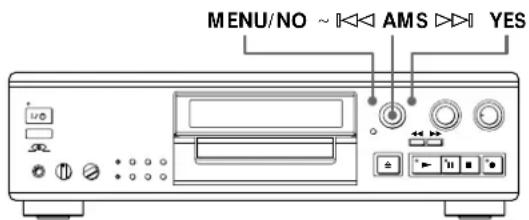 SONY MDSJA555ES - Combinaison de plusieurs plages enregistrées (Fonction Combine) - 2