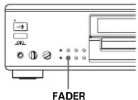 SONY MDSJA555ES - Fading In and Out (Fader) - 1
