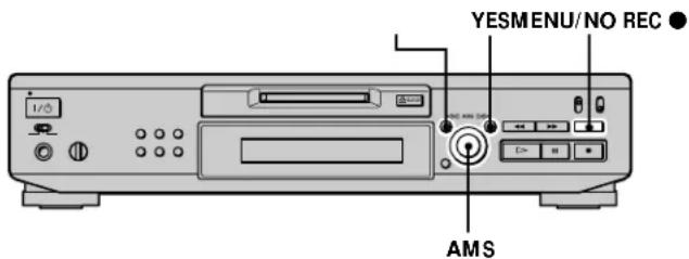 SONY MDSJE530 - Marking Track Numbers While Recording (Track Marking) - 1