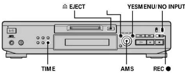 SONY MDSJE530 - Recording Tips - 1