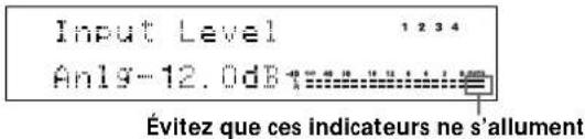 SONY MDSJE530 - Réglage du niveau d'enregistrement - 2
