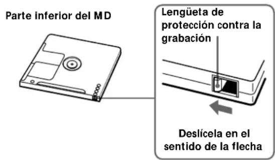 SONY MDSJE530 - Para evaporar el borrado accidental del material grabado - 1