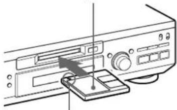 SONY MDSJE530 - Fente d'insertion du MD (15, 23) - 1