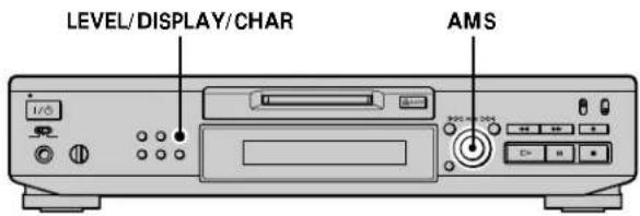 SONY MDSJE530 - Adjusting the Recording Level - 1