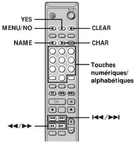 SONY MDSJE530 - Titrage d'une plage ou d'un MD - 2