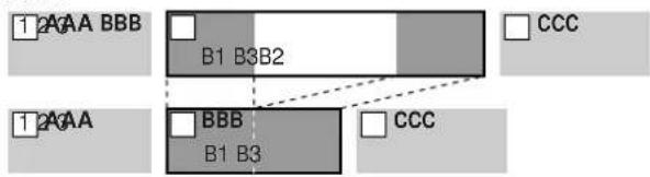 SONY MDSJE530 - Example: Erasing portion "B2" of the second track - 1