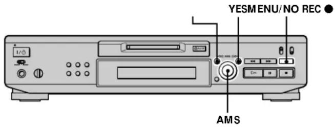SONY MDSJE530 - (Marquage des plages) - 1