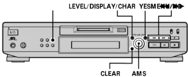 SONY MDSJE530 - Titulación de una canción o MD - 1