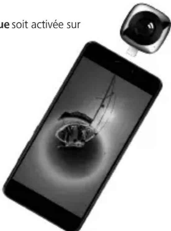 HUAWEI Envizion 360 Panoramic VR Camera - Brancher l'appareil photo - 1