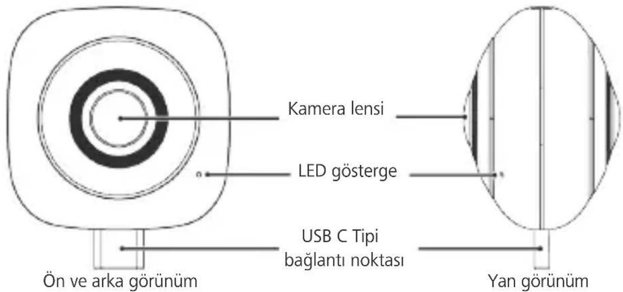 HUAWEI Envizion 360 Panoramic VR Camera - Kameranizi Taniyin - 1