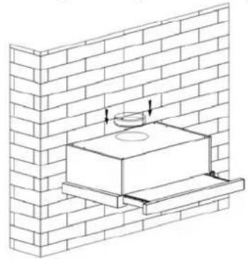 HOOVER HFT600X - INSTALACE (montáž na stěnu) - 4