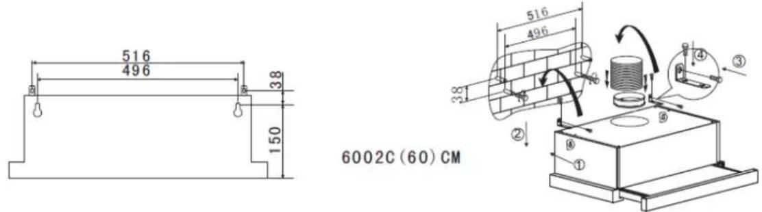 HOOVER HFT600X - MONTAGE DER V-KLAPPE - 4