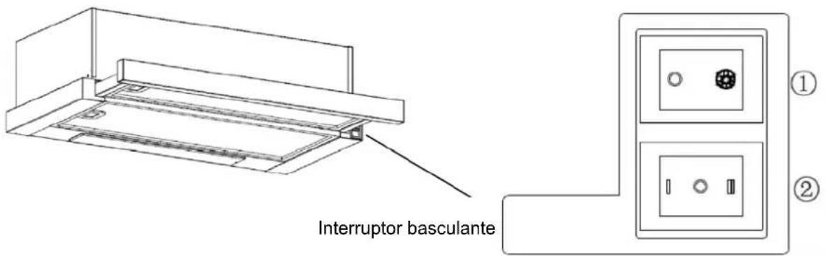 HOOVER HFT600X - Interruptor basculante - 1