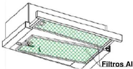 HOOVER HFT600X - FILTROS DE MALLA PARA LA GRASA - 1