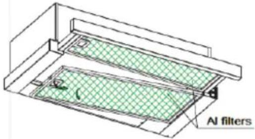 HOOVER HFT600X - FILTROS DE REDE DE GORDURA - 1
