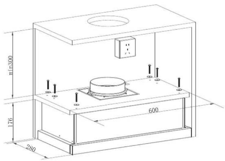 HOOVER HFT600X - INSTALLATION (Gehäusemontage) - 3