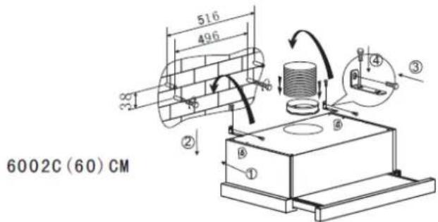 HOOVER HFT600X - MONTAZ V-KLAPKY - 3