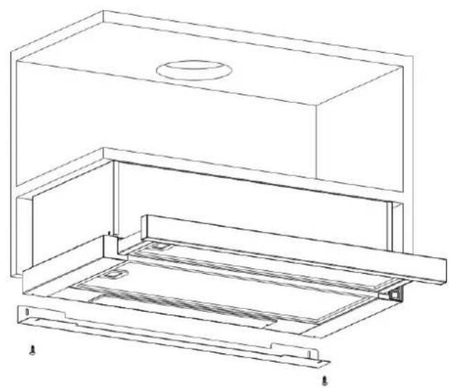 HOOVER HFT600X - Installation (sur un meuble) - 4