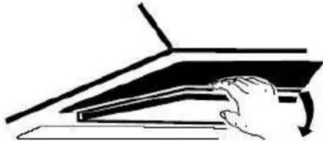 HOOVER HHOOD 300 DECOR HDG6DCK3B - Instalace (verze s cirkulaci vzduchu) - 3