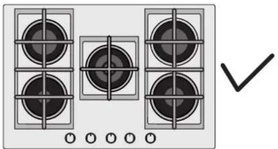 HOOVER HHOB 300 HVG6DK3B - UPORABA KUHALNE PLOSCE NAVODILA ZA UPORABNIKA - 1