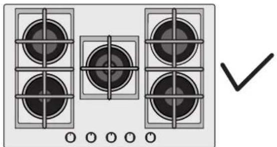 HOOVER HHOB 300 HVG6DK3B - OCAK KULLANIMI KULLANIM TALIMATLARI - 1