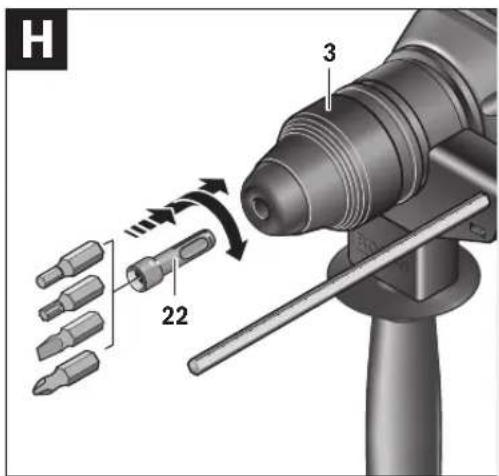BOSCH GBH 2400 Professional - 20