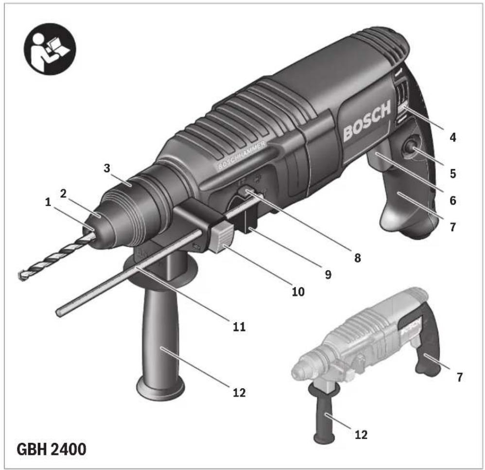 BOSCH GBH 2400 Professional - 12