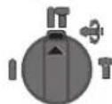 BOSCH GBH 2400 Professional - Nastavení druhu provozu - 1