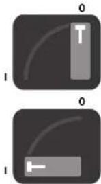 BOSCH DBH 740 R - Setting the operating mode - 1