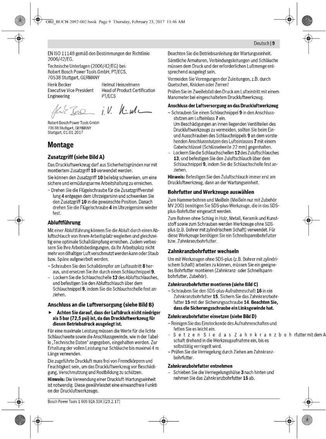 BOSCH DBH 740 R - Konformitätserklarung - 8